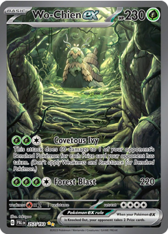Pokemon Paldea Evolved Wo-Chien ex - 257