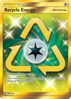 Pokemon Unified Minds Recycle Energy - 257