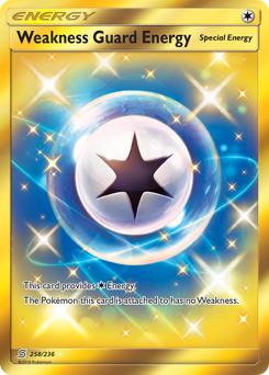 Pokemon Unified Minds Weakness Guard Energy - 258