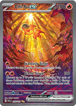 Pokemon Paldea Evolved Chi-Yu ex - 259