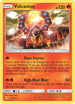 Pokemon Unbroken Bonds Volcanion - 25