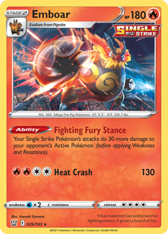 Pokemon Battle Styles Emboar - 25