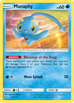 Pokemon Shining Legends Manaphy - 25