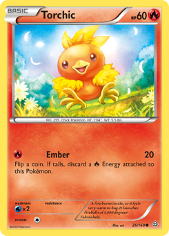 Pokemon Primal Clash Torchic - 25