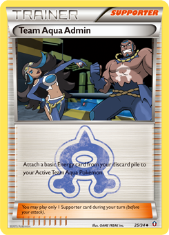 Pokemon Double Crisis Team Aqua Admin - 25