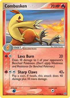 Pokemon Emerald Combusken - 25