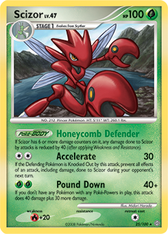 Pokemon Stormfront Scizor - 25