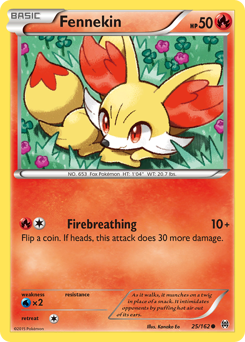 Pokemon BREAKthrough Fennekin - 25