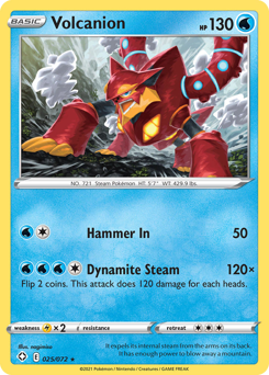 Pokemon Shining Fates Volcanion - 25