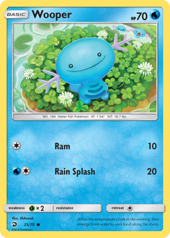 Pokemon Dragon Majesty Wooper - 25
