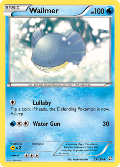 Pokemon Dragons Exalted Wailmer - 25