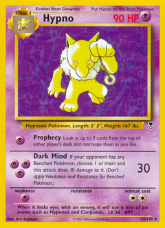 Pokemon Legendary Collection Hypno - 25
