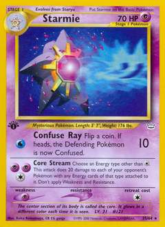 Pokemon Neo Revelation Starmie - 25