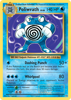Pokemon Evolutions Poliwrath - 25