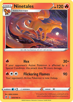 Pokemon Rebel Clash Ninetales - 25
