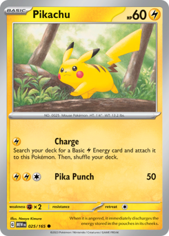 Pokemon 151 Pikachu - 25