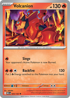 Pokemon Mega Evolution Volcanion - 25