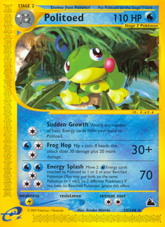 Pokemon Skyridge Politoed - 25