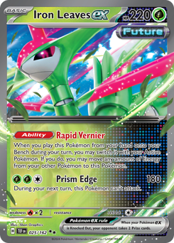 Pokemon Temporal Forces Iron Leaves ex - 25