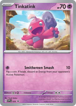 Pokemon Scarlet & Violet Black Star Promos Tinkatink - 25