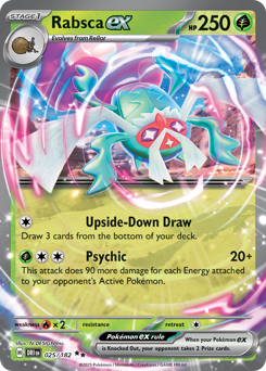 Pokemon Destined Rivals Rabsca ex - 25