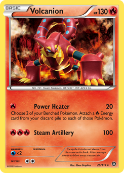 Pokemon Steam Siege Volcanion - 25