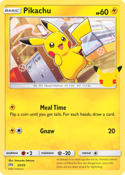 Pokemon McDonald's Collection 2021 Pikachu - 25
