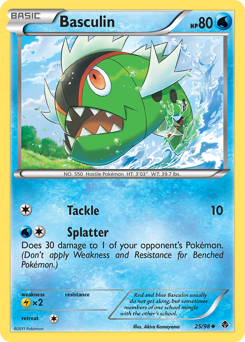 Pokemon Emerging Powers Basculin - 25
