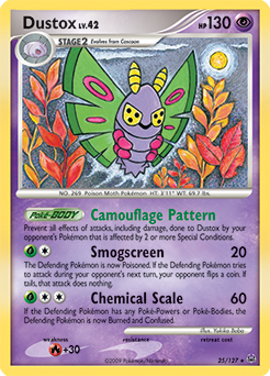 Pokemon Platinum Dustox - 25