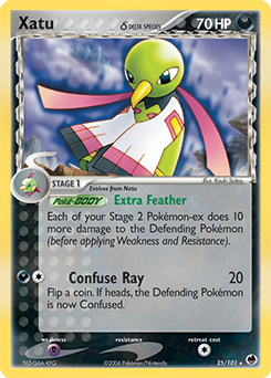 Pokemon Dragon Frontiers Xatu δ - 25