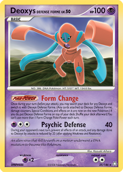 Pokemon Legends Awakened Deoxys Defense Forme - 25