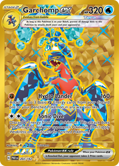 Pokemon Paradox Rift Garchomp ex - 260
