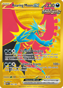 Pokemon Paradox Rift Roaring Moon ex - 262