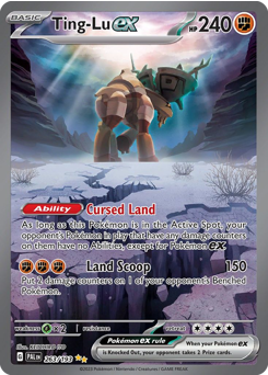 Pokemon Paldea Evolved Ting-Lu ex - 263
