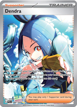 Pokemon Paldea Evolved Dendra - 266