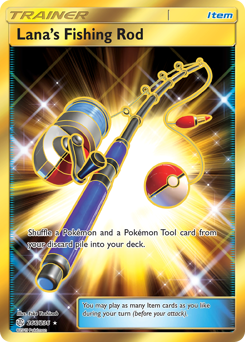Pokemon Cosmic Eclipse Lana's Fishing Rod - 266