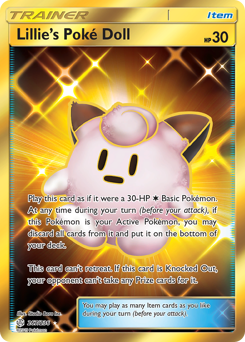 Pokemon Cosmic Eclipse Lillie's Poké Doll - 267
