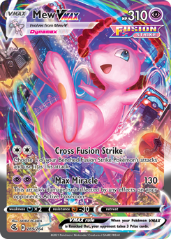Pokemon Fusion Strike Mew VMAX - 269