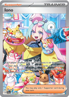 Pokemon Paldea Evolved Iono - 269