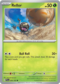 Pokemon Paldea Evolved Rellor - 26