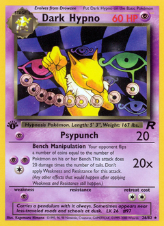 Pokemon Team Rocket Dark Hypno - 26