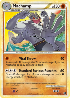 Pokemon HS—Triumphant Machamp - 26