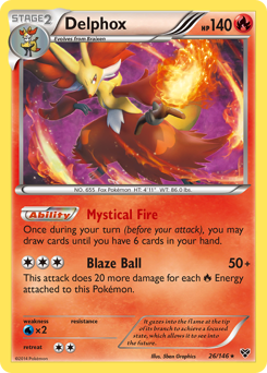 Pokemon XY Delphox - 26