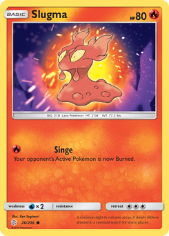 Pokemon Cosmic Eclipse Slugma - 26