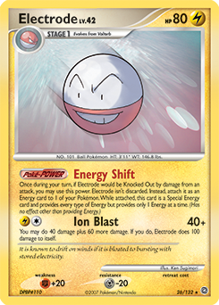 Pokemon Secret Wonders Electrode - 26