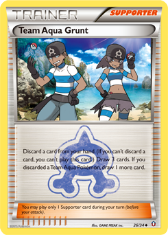 Pokemon Double Crisis Team Aqua Grunt - 26