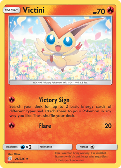 Pokemon Unified Minds Victini - 26