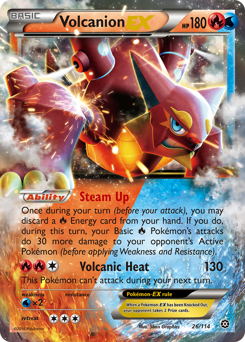 Pokemon Steam Siege Volcanion-EX - 26