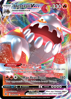 Pokemon Astral Radiance Heatran VMAX - 26