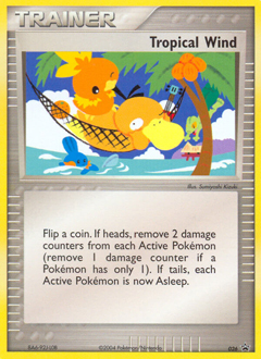 Pokemon Nintendo Black Star Promos Tropical Wind - 26